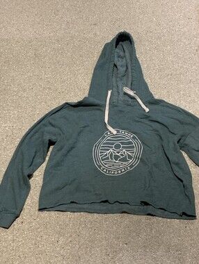 #705 Lake Tahoe California Green Graphic Hoodie